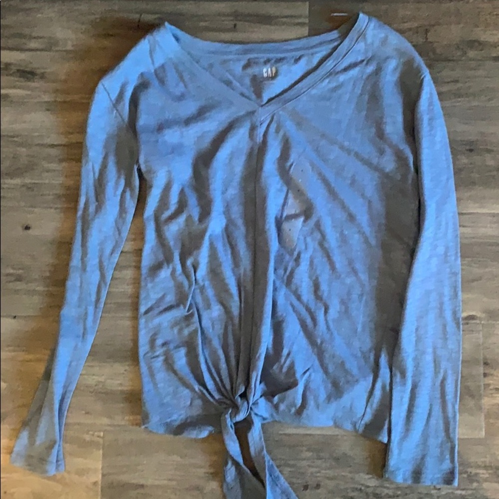 Blue Long sleeve tee
